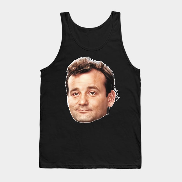 Bill Murray / Retro Fan Design Tank Top by DankFutura